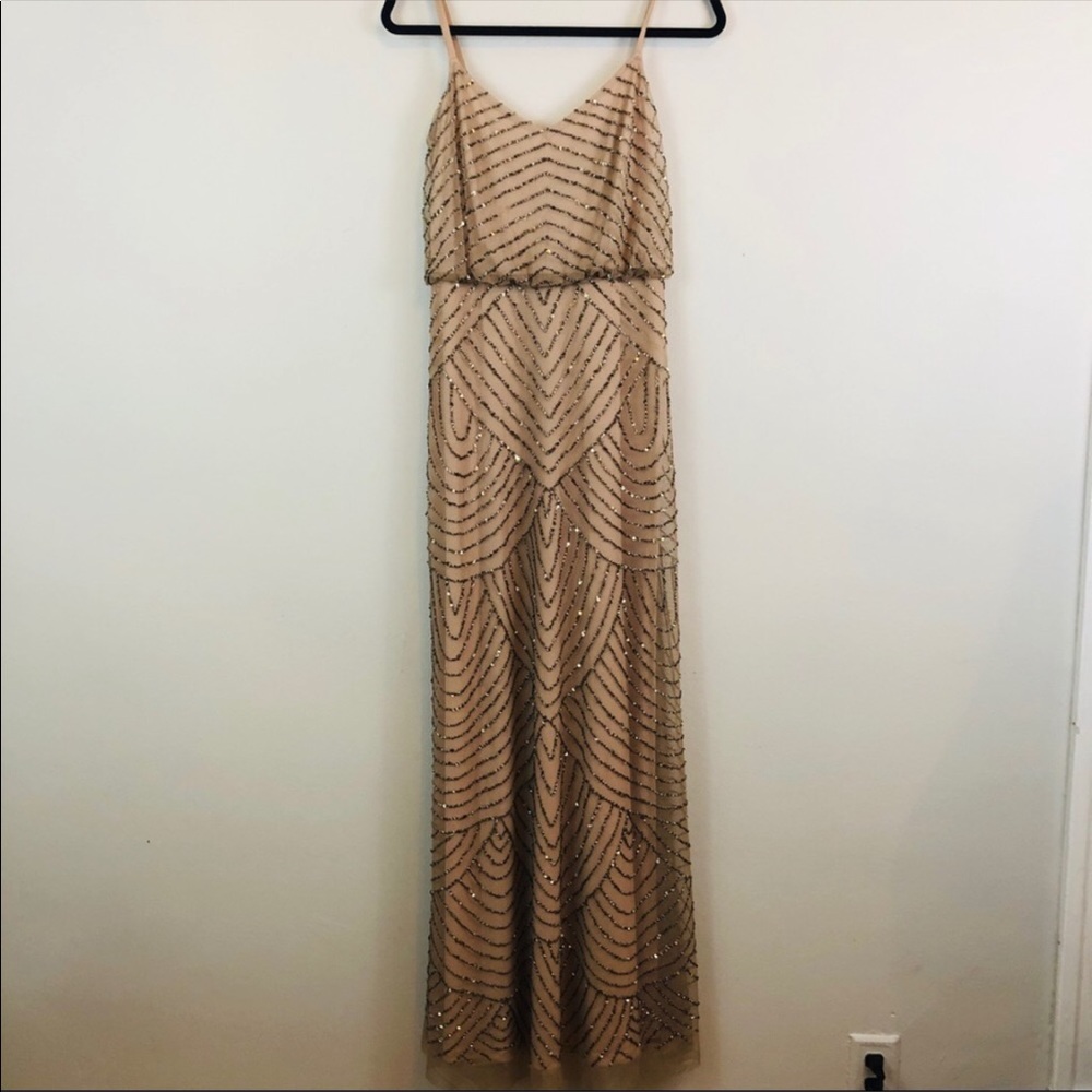 Beaded maxi dress